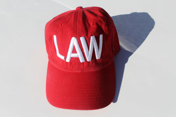 LAW RED dad caps