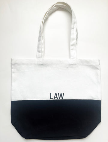 LAW sustainable and reusable tote